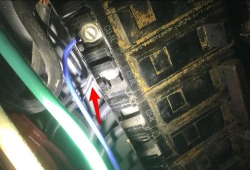 Two wires on one breaker inside an electrical panel