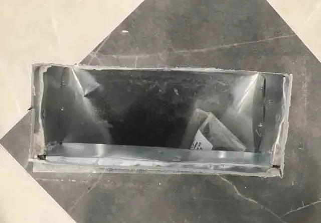 New build: ducts need cleaning: photo 1 from a Chicago inspection report