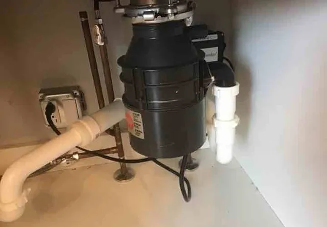 Garbage disposer seized: photo 1 from a Chicago inspection report